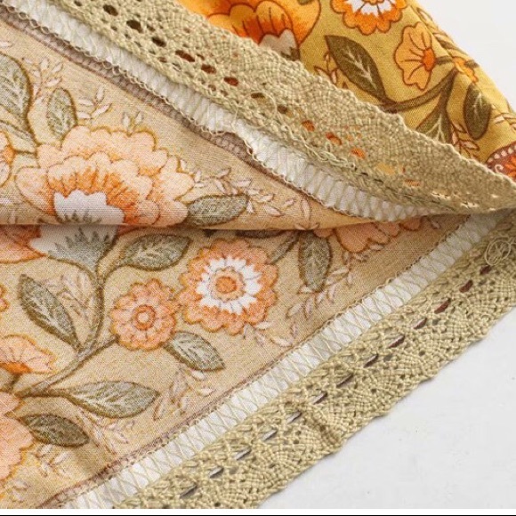 Seashell Gypsy boho floral tassel dress - Picture 9 of 16